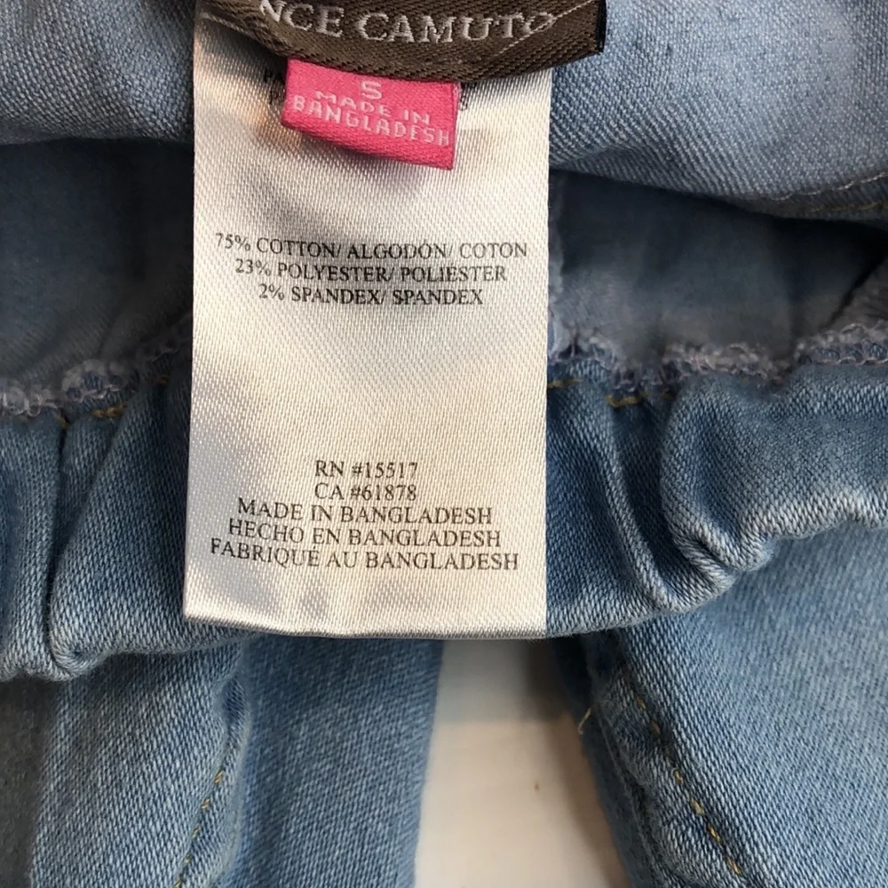 VINCE CAMUTO Light Blue Stretch Denim Jeans Leggings Jeggings Girl's Size 5